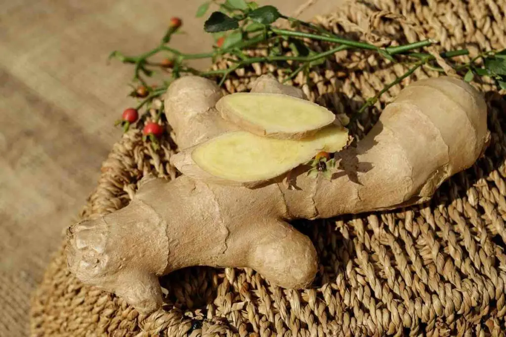 Composting ginger process