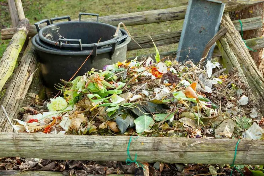 Compost heating up process