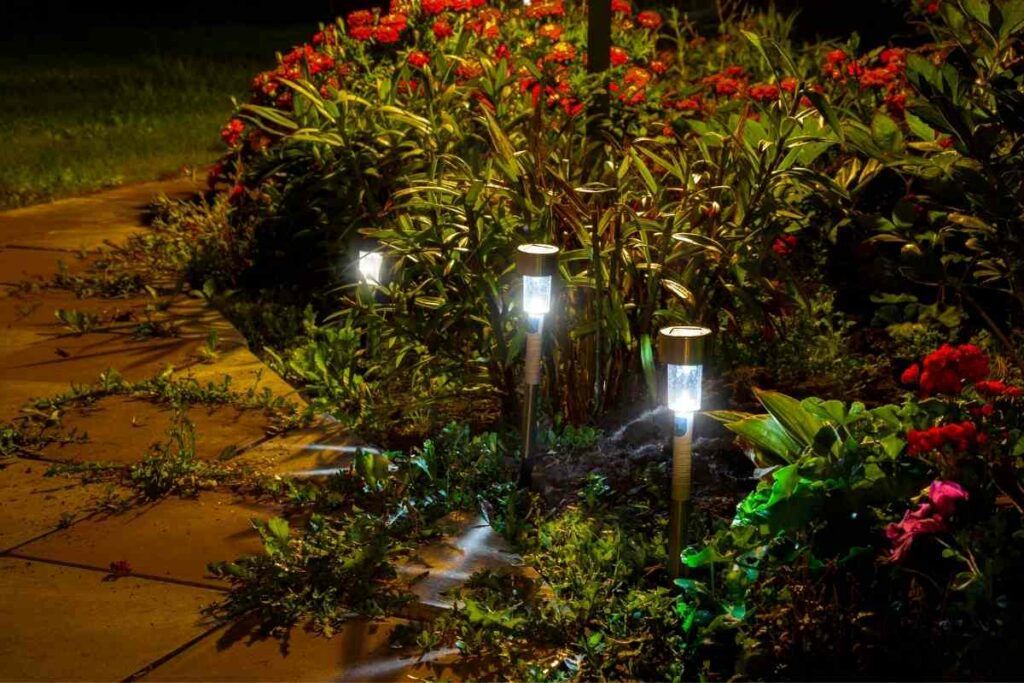 Garden lights impact