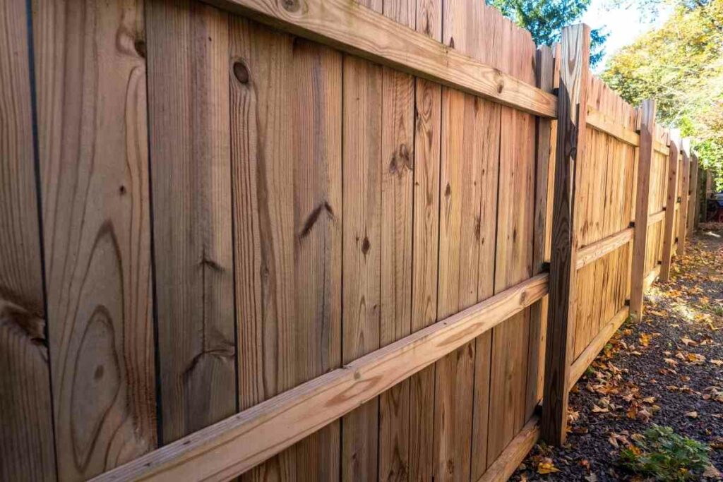 Extending wooden fence post explained